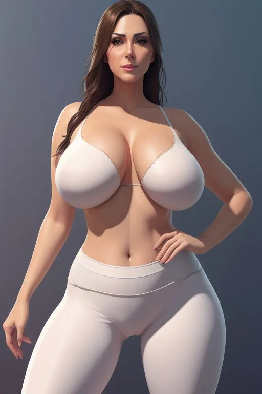 45 yo woman white leggings
