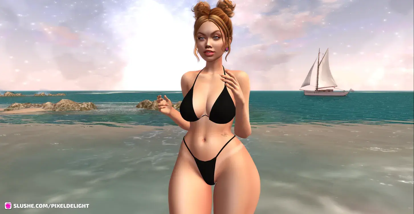 Candice by Allex Francois Second life girls, Pino Islands Jul.2023 02.