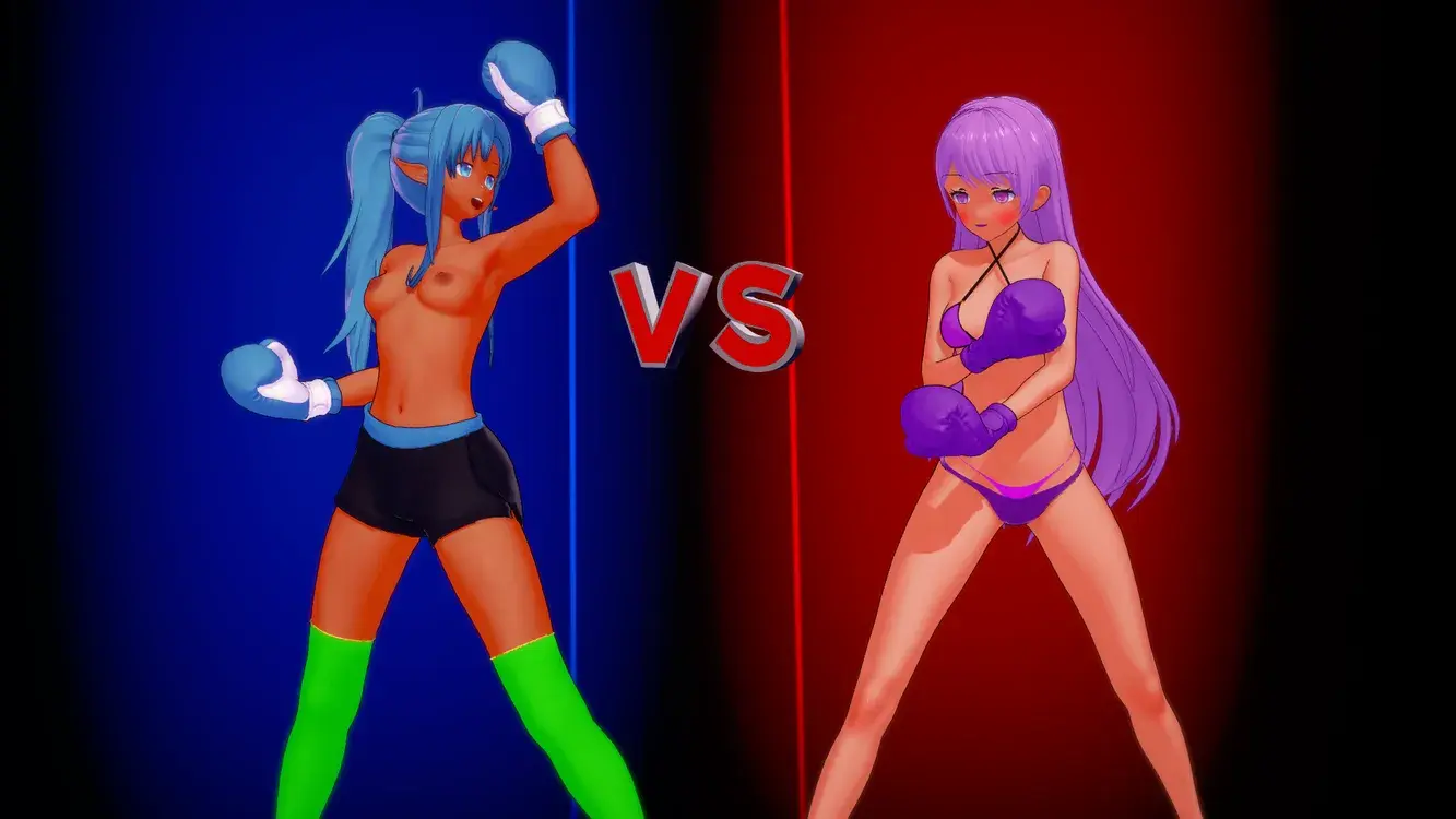 Emilia vs Farida Futa Boxing Art Trade