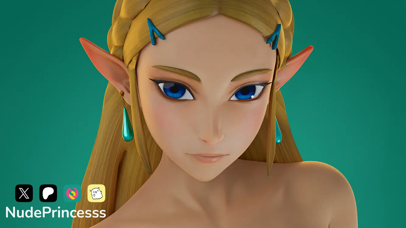 Princess Zelda Nude Breasts