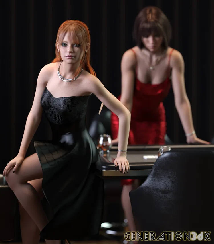 Black and Red: Fun and Catfights at the Casino