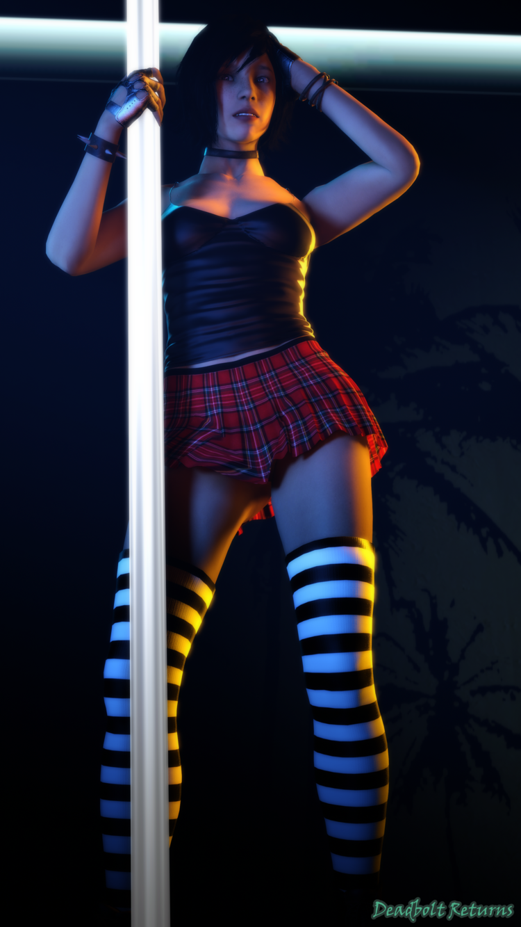 Goth Stripper Heather Mason
