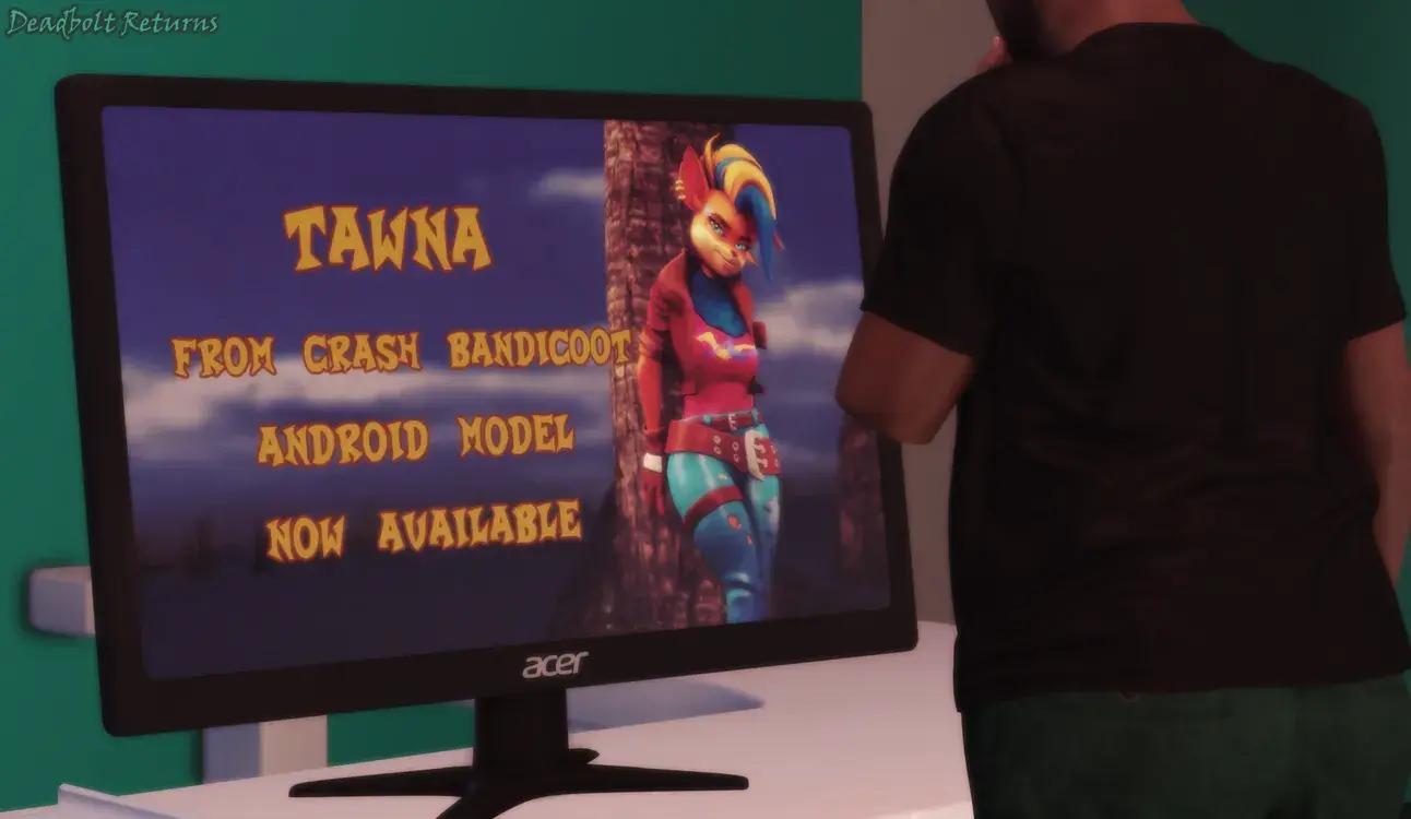 Android Tawna from Crash Bandicoot