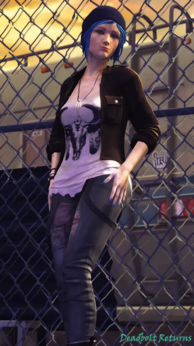Chloe Price Back Alley Photoshoot Revisited