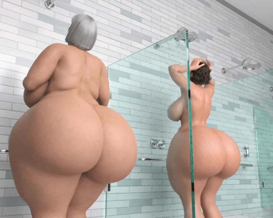 Bathrooms for big butts.