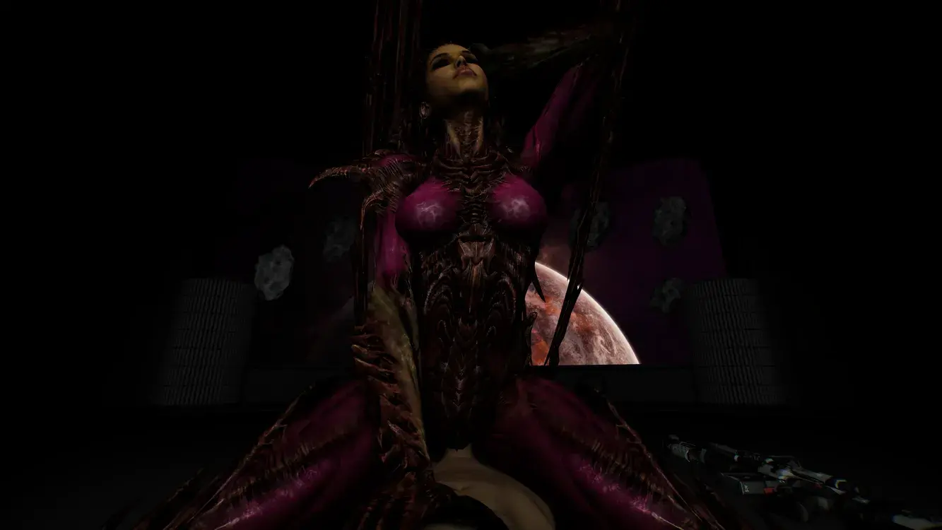 Kerrigan caught and ride you on the dark deck