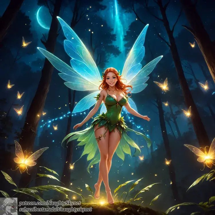 Fairy and Fireflies