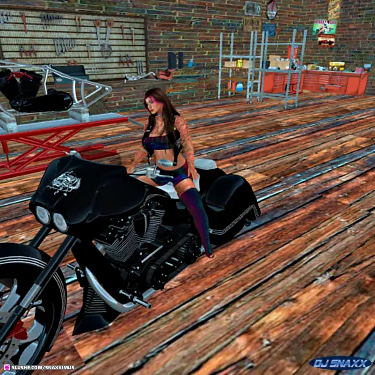 Stiorra posing on the bike