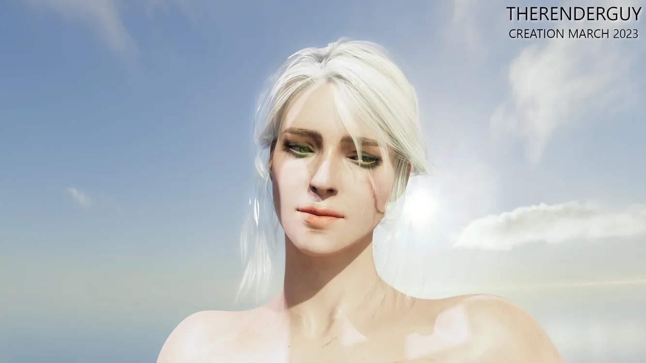 Ciri, New avatar and in full body view 