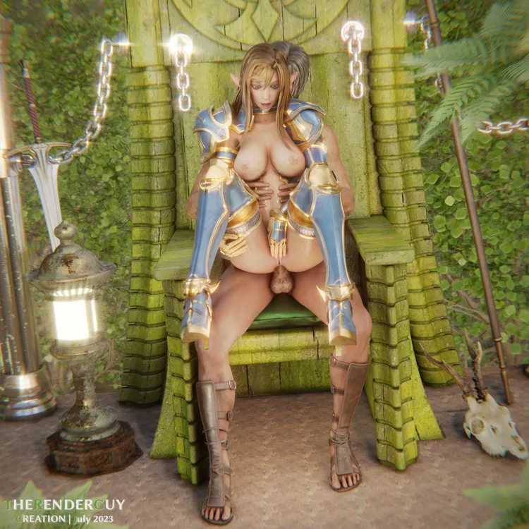Sex in the Forest, Anal on Throne, UHD