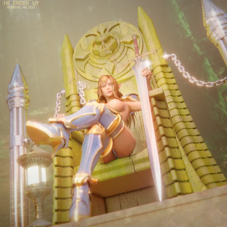 Armored One on the Throne, UHD