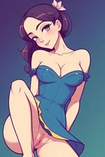 Toon Pin-Up-Skirt