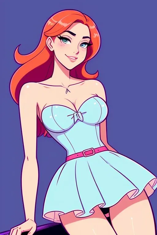 Toon Pin-Up-Skirt