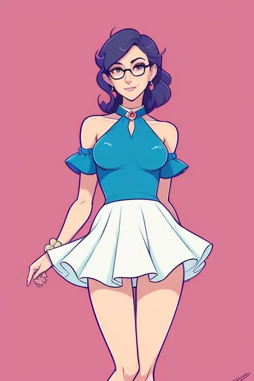 Toon Pin-Up-Skirt