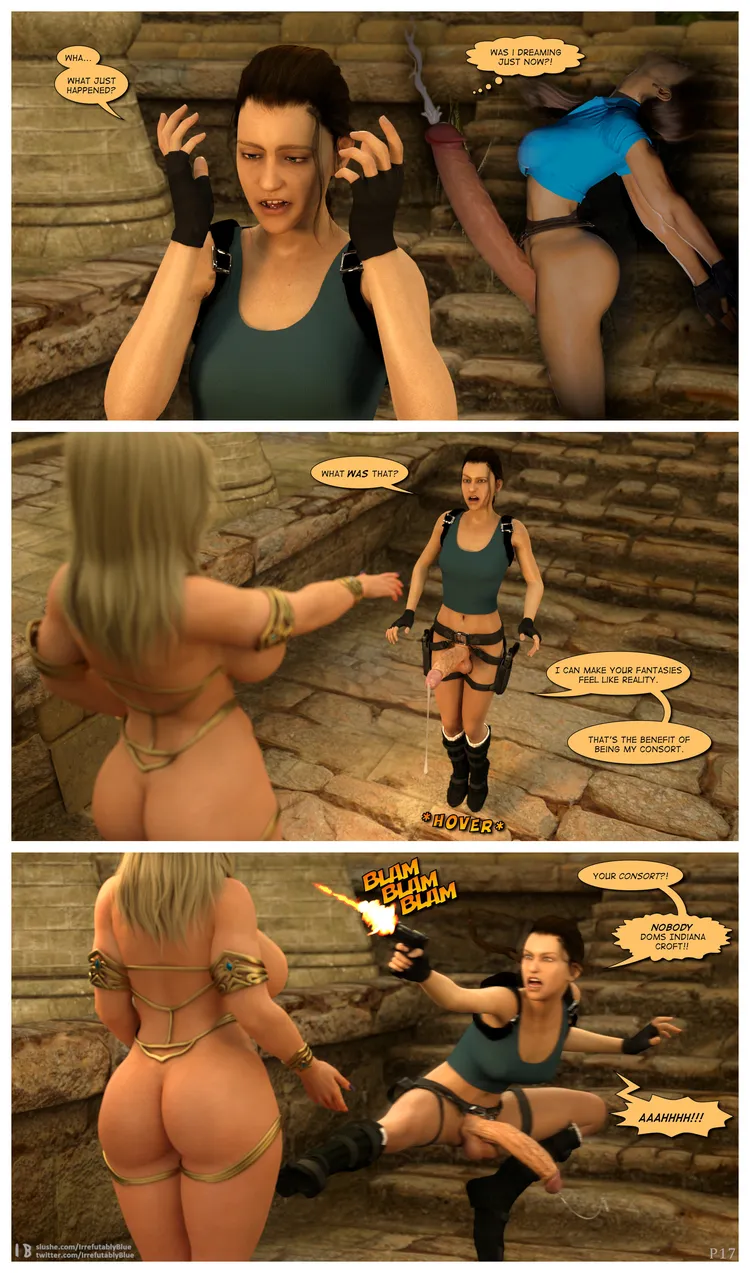 Indiana Croft and the Search for Uncharted Treasure (Full Comic)