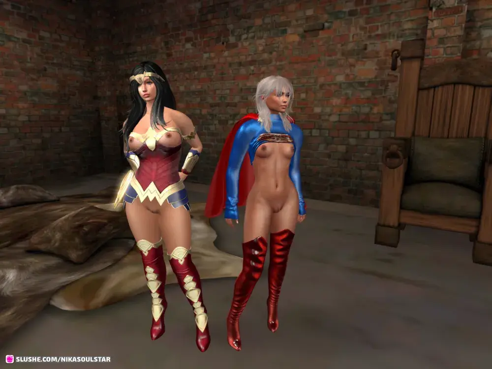 Supergirl - Fun with Wonder Woman