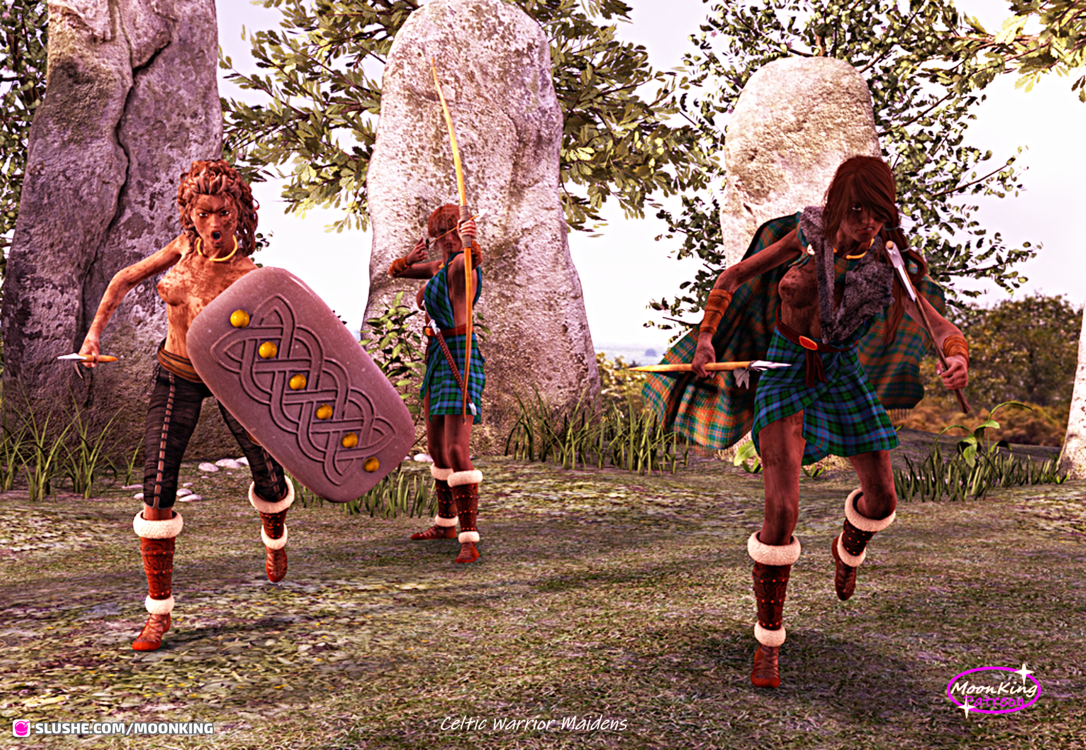 Celtic Warrior Maidens