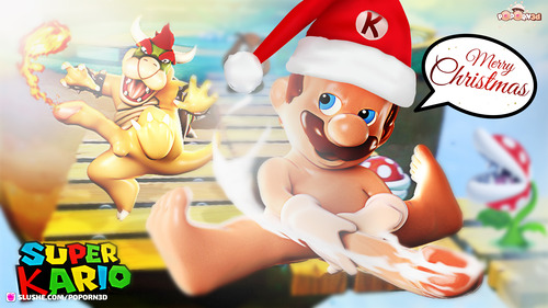 Super Mario Parody Merry Christmas