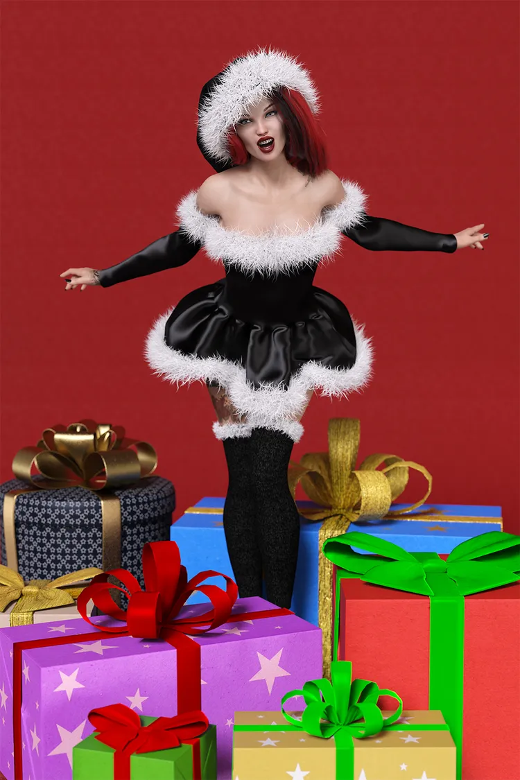 Mandy - Black Santa