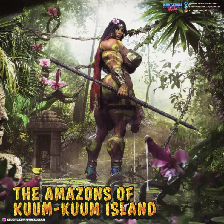 The Amazons of Kuum-Kuum Island