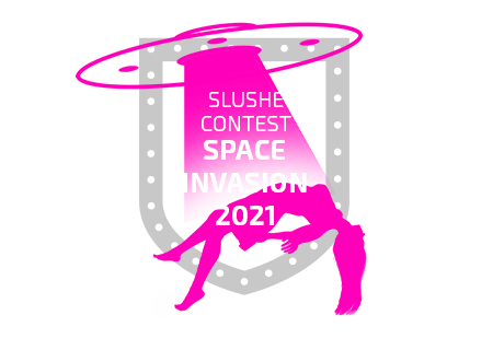 0039 Top Ten Badge, Space Invasion contest 2021