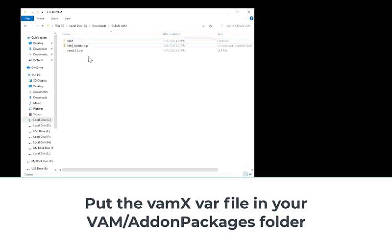 Installing vamX - Part 2 - The vamX Package