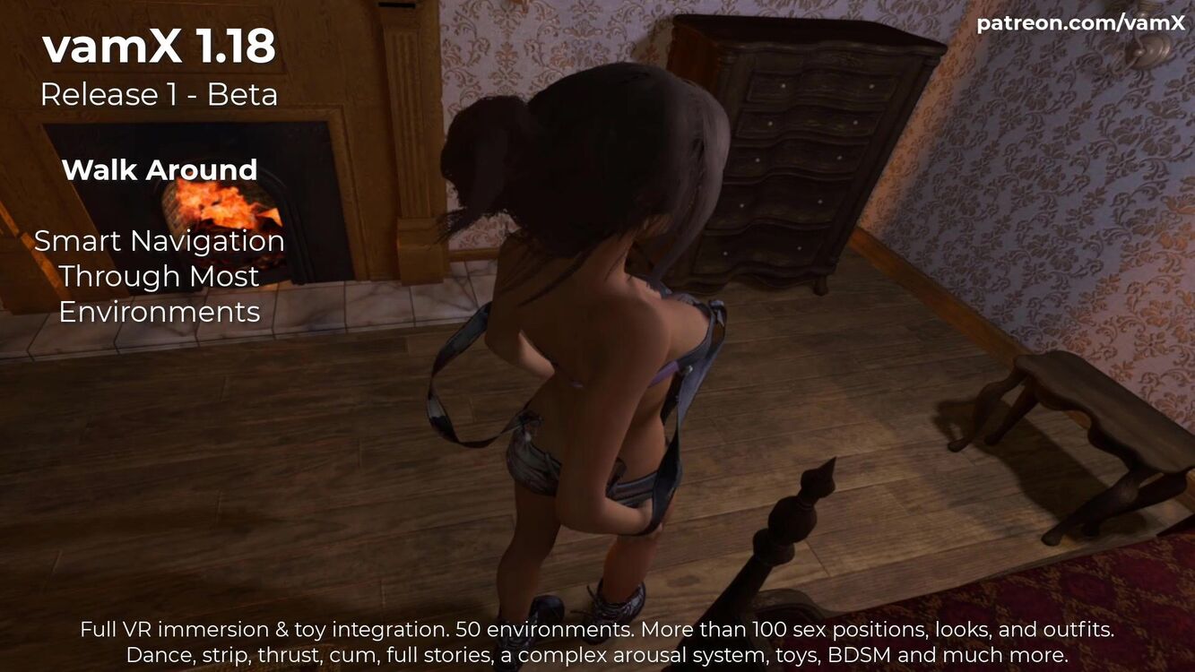 vamX 1.18 - Release 1 - Walk, Sit, Stand, Missionary & Doggy Sex
