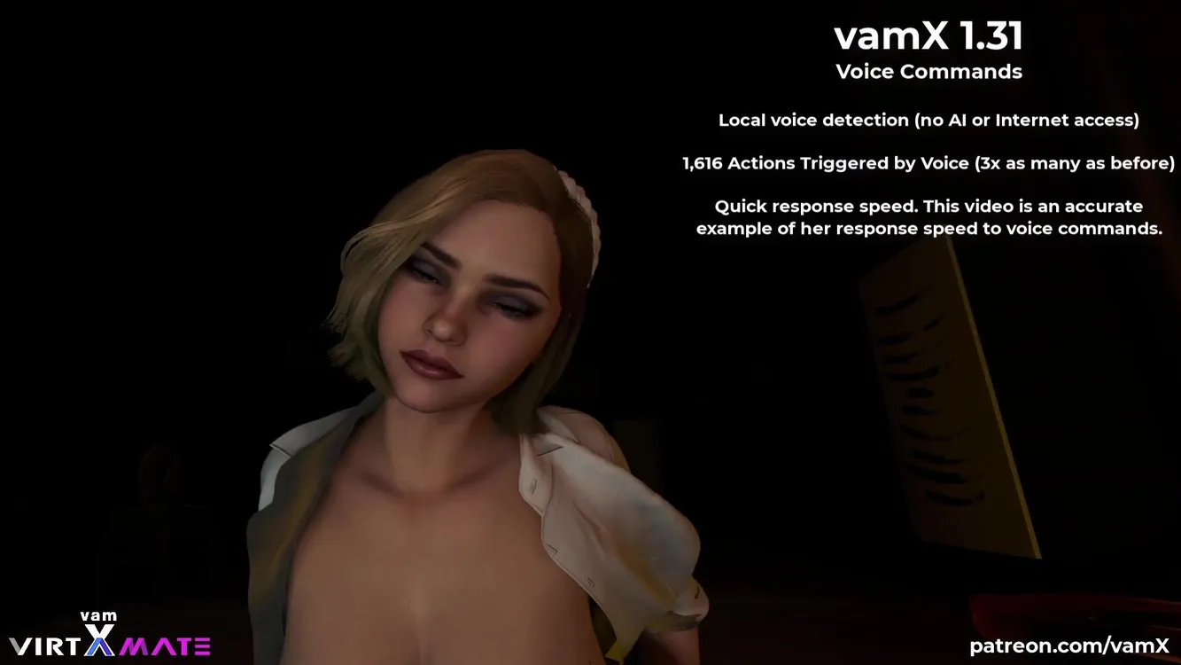 vamX 1.31 - Quick Local Non-AI Voice Commands -  With 1,616 (3x as many) Commands