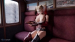 Harley on the Train (Futa)