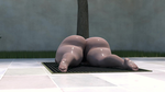 [Animation] Aya Sunbathing Jiggle