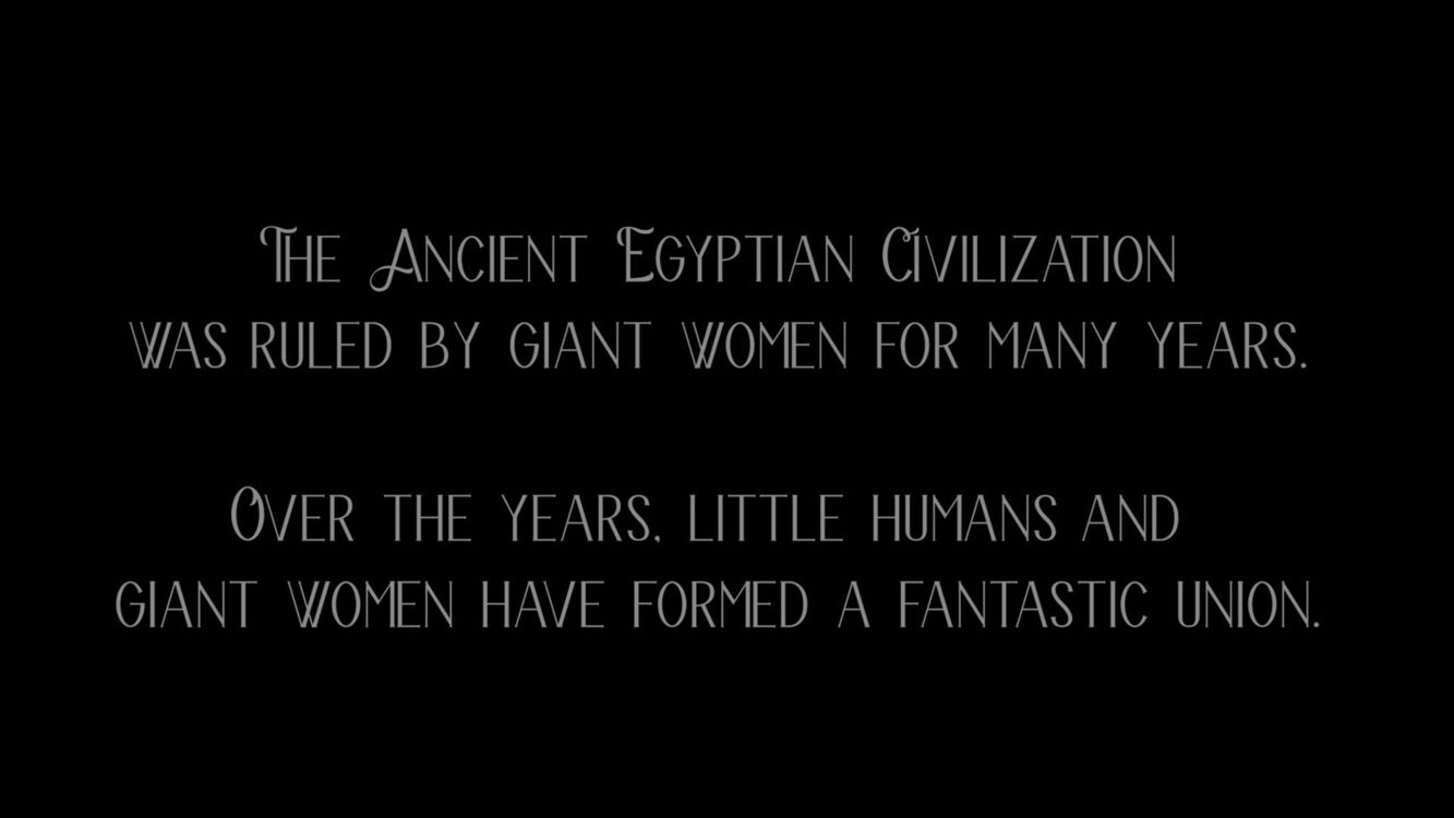 Giantess of Egypt Animation Teaser