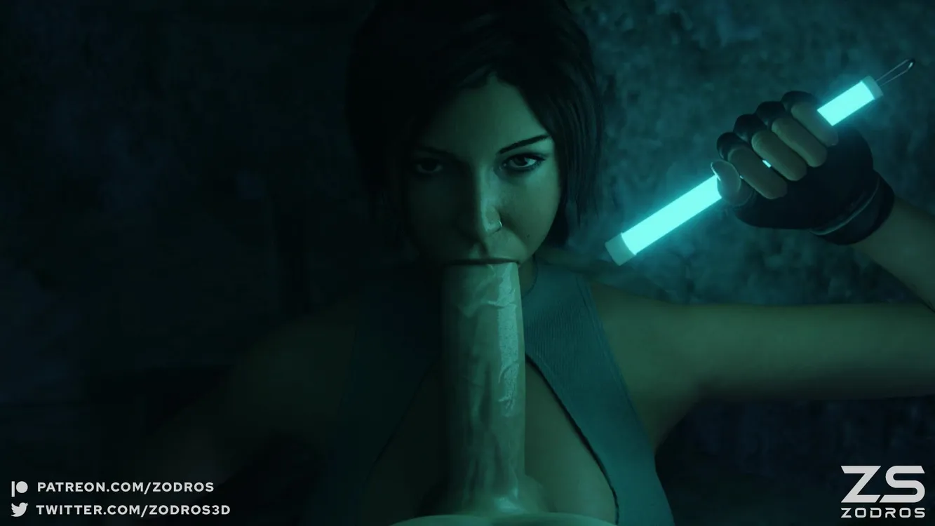 LARA BLOWJOB INTO A CAVE