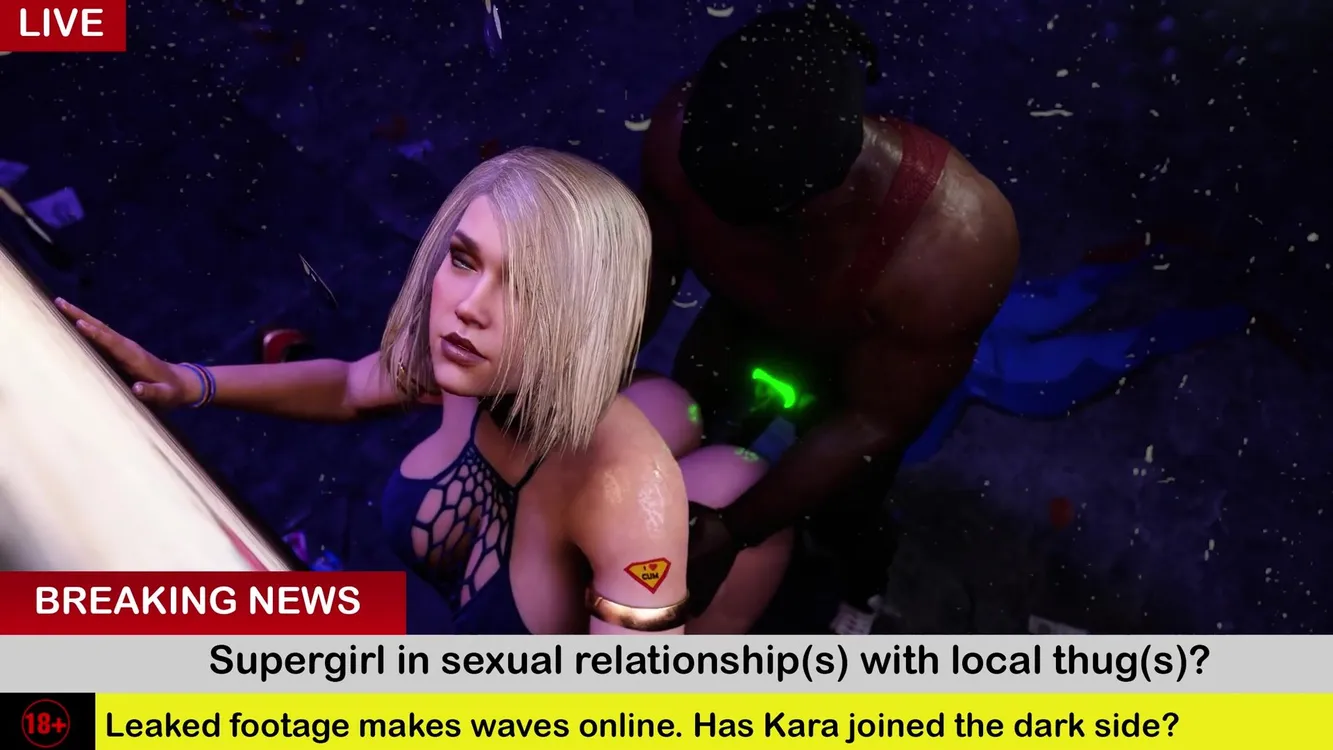 Supergirl gets an anal railing from one of the local thugs