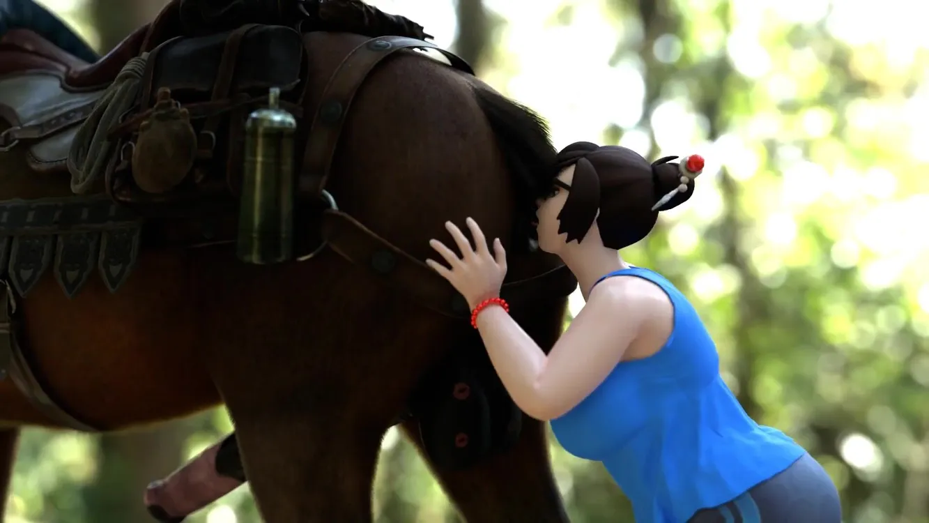 mei, rimming, rimjob, anilingus, horse and zoo