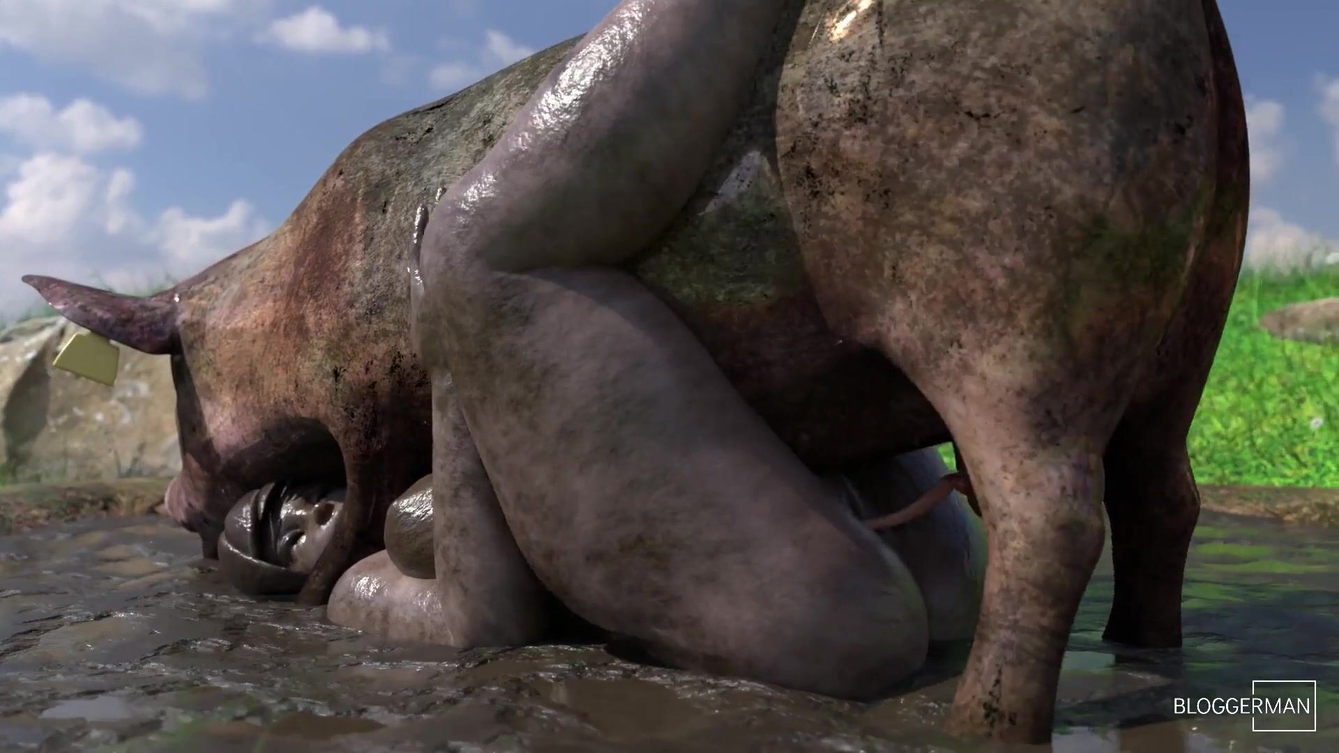 Mei, pig, mud and zoo - Videos - Slushe