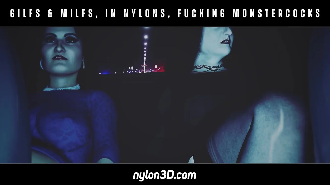 Nylon3D GILFs & MILFs, in nylons, fucking MONSTERCOCKS
