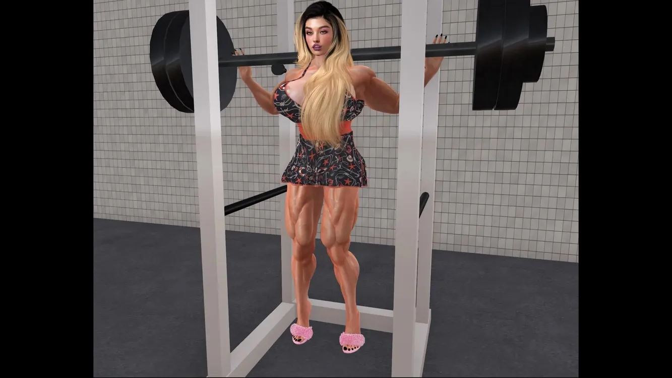 Squat Workout at Yuni Gym in SL